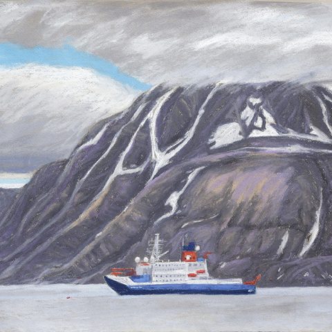 Longyearbyen-Adventfjord-Forschungsschiff-Polarstern(c)kheymach
